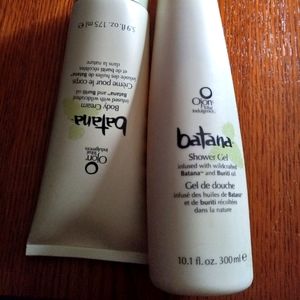 Ojon shower gel & body cream set 😍